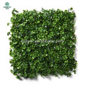 interlocking tiles artificial green grass panel for fence wall